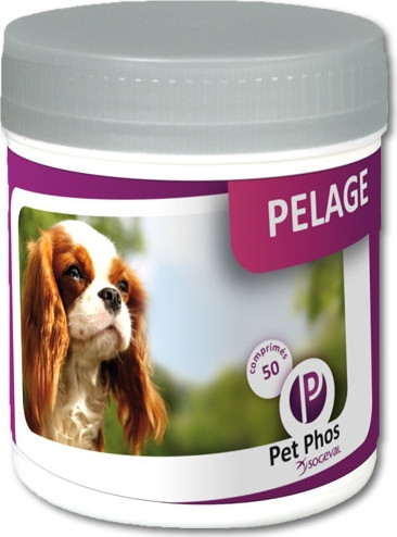 Pet-Phos Coat Dog szőrkondicionáló tabletta 50 db