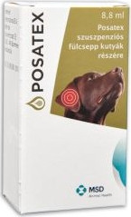 Posatex fülcsepp 8,8 ml