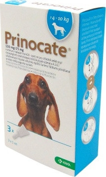 Prinocate spot-on kutya 4-10 kg 3 db