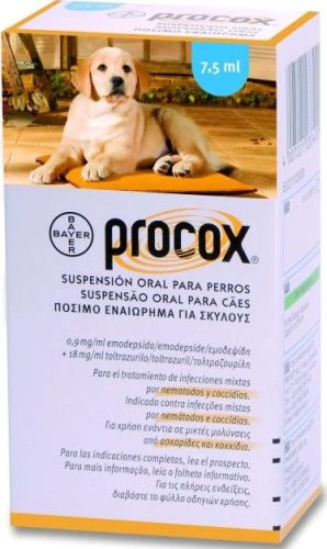 Procox szuszpenzió kutyákak 7,5 ml