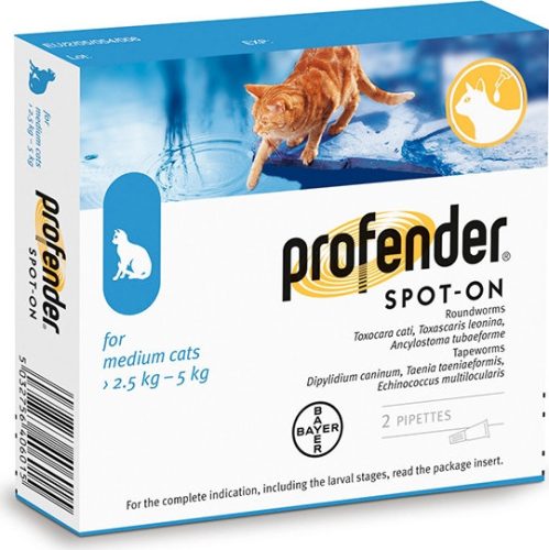 Profender spot-on 2,5-5 kg 2 db