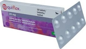 Quiflox 20 mg tabletta 10 db