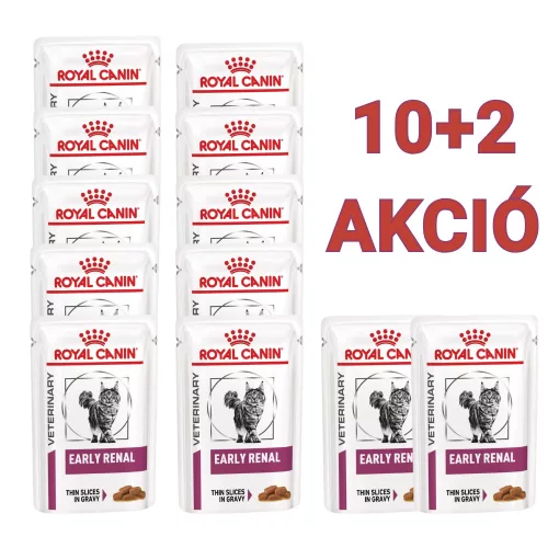Royal Canin Early Renal macskáknak 85 g - 10+2 INGYEN
