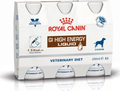 Royal Canin Gastrointestinal High Energy Liquid  3 x 200 ml