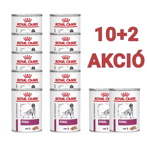 Royal Canin Renal kutyáknak 410 g - 10+2 INGYEN