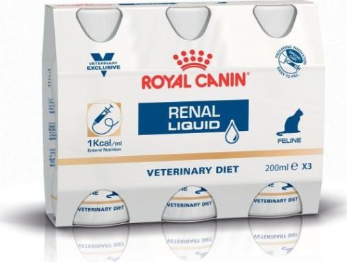 Royal Canin Renal Liquid macskáknak 3 x 200 ml