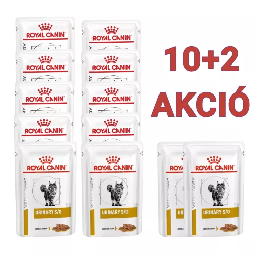 Royal Canin Urinary S/O macskáknak gravy 85 g - 10+2 INGYEN