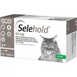 Selehold spot-on 7,5-10,0 kg macska 3 db