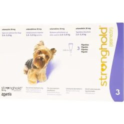 Stronghold spot-on 2-5 kg kutya 3 db