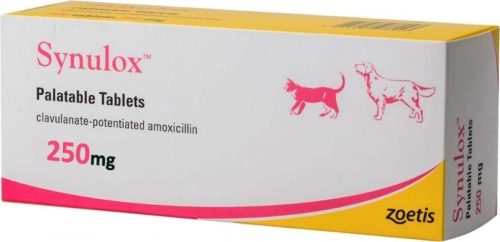 Synulox 250 mg tabletta 10 db