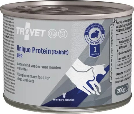 Trovet Unique Protein UPR Rabbit 200 g