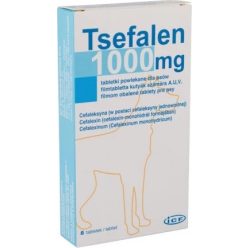 Tsefalen 1000 mg tabletta 8 db Tsefalen 1000 mg tabletta 8 db
