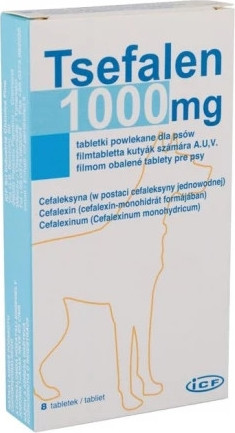Tsefalen 1000 mg tabletta 8 db