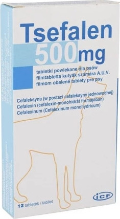 Tsefalen 500 mg tabletta 12 db