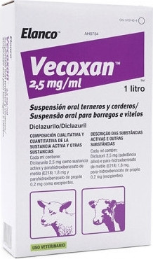 Vecoxan 2,5 mg/ml 1 l