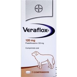 Veraflox tabletta 120 mg ízesített 7 db
