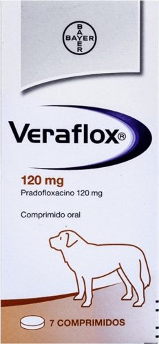 Veraflox tabletta 120 mg ízesített 7 db