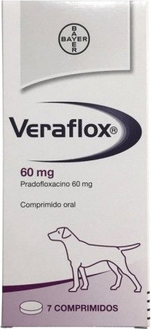 Veraflox tabletta 60 mg ízesített 7 db