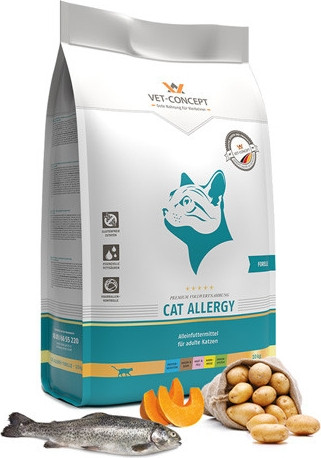Vet-Concept Cat Allergy pisztrángos 1,5 kg