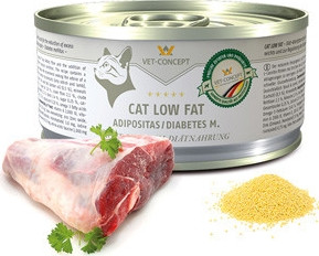 Vet-Concept Cat  Low Fat konzerv 200 g 