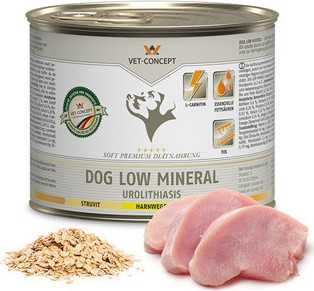 Vet-concept Dog Low Mineral konzerv 400 g 