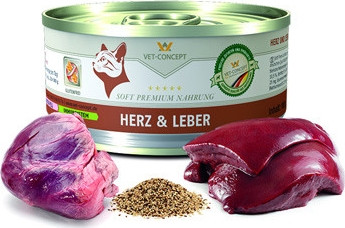 Vet-Concept szív és máj macska 100 g konzerv