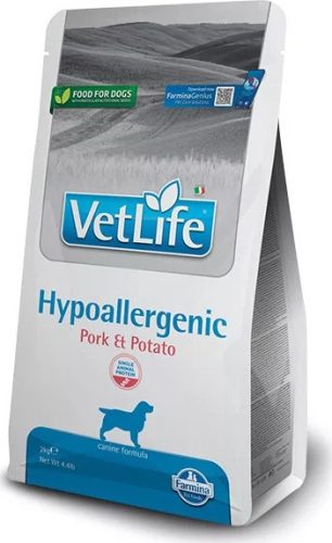 Vet Life Dog Hypoallergenic Pork&Potato 2 kg 