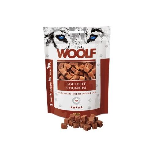 Woolf Marhahús kockák 100g